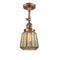 Innovations Lighting Chatham 1 Light Sconce Part Of The Franklin Restoration Collection 203-AC-G146