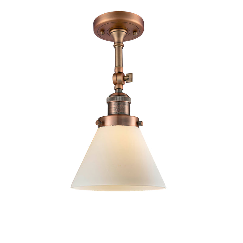 Innovations Lighting Large Cone 1 Light Sconce Part Of The Franklin Restoration Collection 203-AC-G41