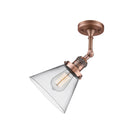 Innovations Lighting Large Cone 1 Light Sconce Part Of The Franklin Restoration Collection 203-AC-G42-LED