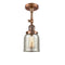 Innovations Lighting Small Bell 1 Light Sconce Part Of The Franklin Restoration Collection 203-AC-G58