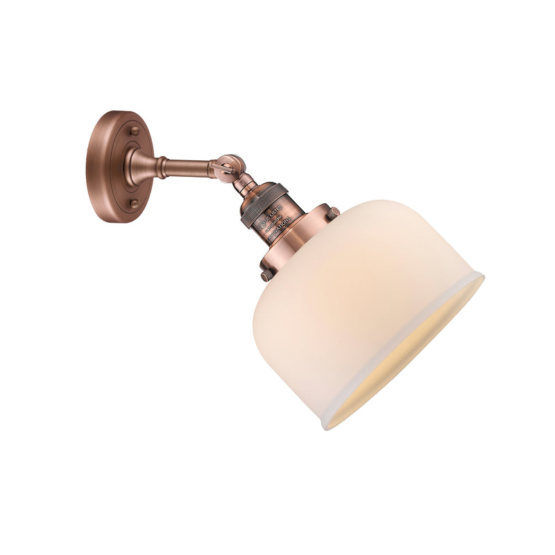 Innovations Lighting Large Bell 1 Light Sconce Part Of The Franklin Restoration Collection 203-AC-G71