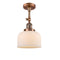 Innovations Lighting Large Bell 1 Light Sconce Part Of The Franklin Restoration Collection 203-AC-G71