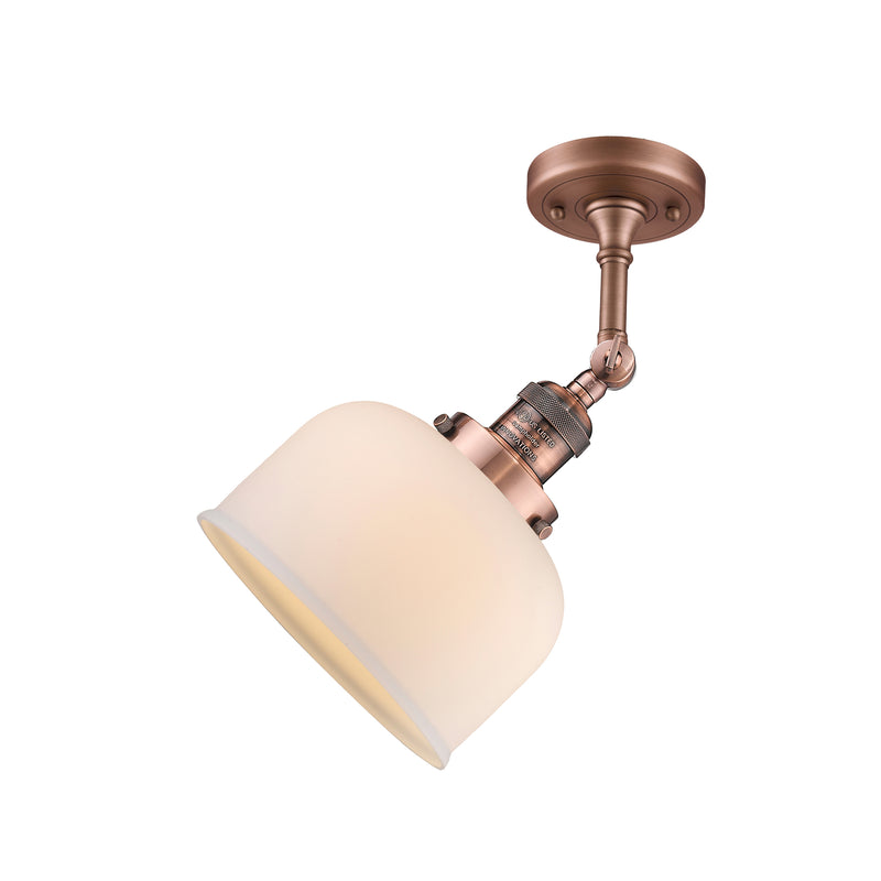 Innovations Lighting Large Bell 1 Light Sconce Part Of The Franklin Restoration Collection 203-AC-G71-LED