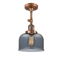 Innovations Lighting Large Bell 1 Light Sconce Part Of The Franklin Restoration Collection 203-AC-G73-LED