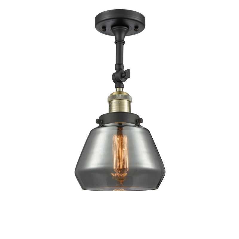 Innovations Lighting Fulton 1 Light Sconce Part Of The Franklin Restoration Collection 203-BAB-G173