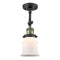 Innovations Lighting Small Canton 1 Light Sconce Part Of The Franklin Restoration Collection 203-BAB-G181S-LED