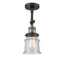 Innovations Lighting Small Canton 1 Light Sconce Part Of The Franklin Restoration Collection 203-BAB-G184S