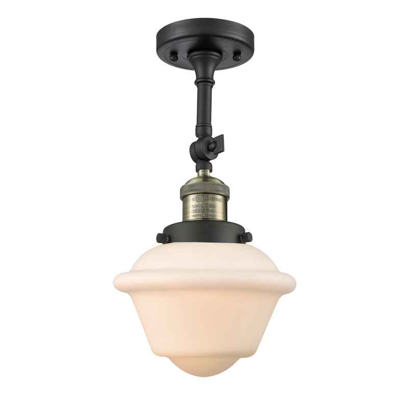 Innovations Lighting Small Oxford 1 Light Sconce Part Of The Franklin Restoration Collection 203-BAB-G531-LED