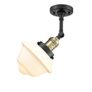 Innovations Lighting Small Oxford 1 Light Sconce Part Of The Franklin Restoration Collection 203-BAB-G531