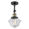 Innovations Lighting Small Oxford 1 Light Sconce Part Of The Franklin Restoration Collection 203-BAB-G532-LED