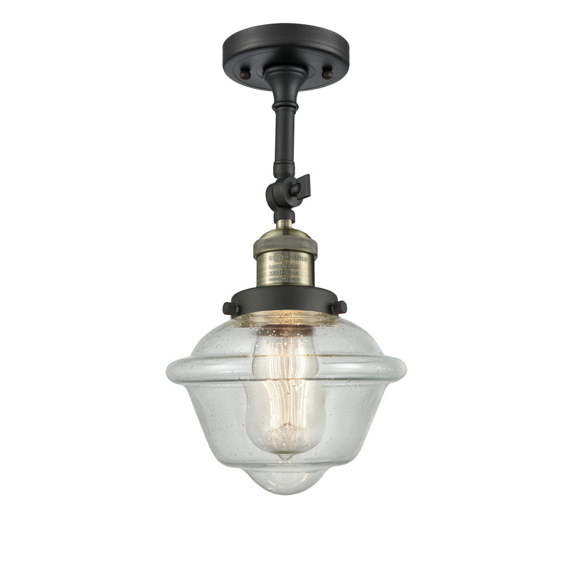 Innovations Lighting Small Oxford 1 Light Sconce Part Of The Franklin Restoration Collection 203-BAB-G534-LED