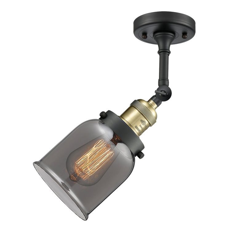 Innovations Lighting Small Bell 1 Light Sconce Part Of The Franklin Restoration Collection 203-BAB-G53-LED