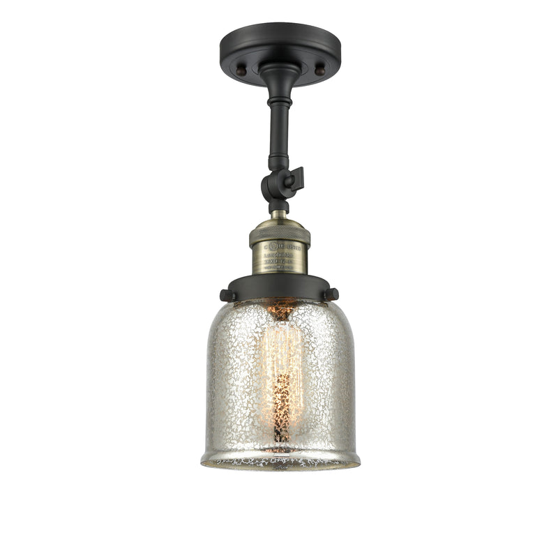 Innovations Lighting Small Bell 1 Light Sconce Part Of The Franklin Restoration Collection 203-BAB-G58