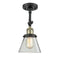 Innovations Lighting Small Cone 1 Light Sconce Part Of The Franklin Restoration Collection 203-BAB-G62-LED