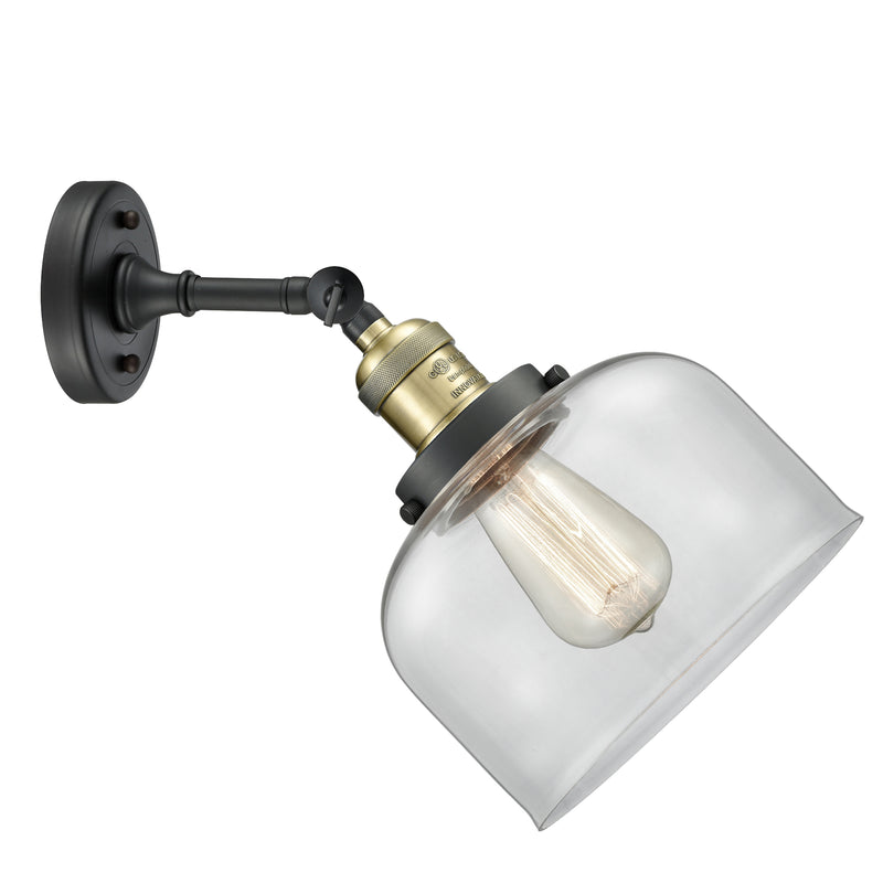 Innovations Lighting Large Bell 1 Light Sconce Part Of The Franklin Restoration Collection 203-BAB-G72-LED