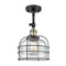 Innovations Lighting Large Bell Cage 1 Light Sconce Part Of The Franklin Restoration Collection 203-BAB-G74-CE