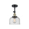 Innovations Lighting Large Bell 1 Light Sconce Part Of The Franklin Restoration Collection 203-BAB-G74-LED