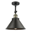 Innovations Lighting Briarcliff 1 Light Sconce Part Of The Franklin Restoration Collection 203-BAB-M10-BK-LED