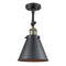 Innovations Lighting Appalachian 1 Light Sconce Part Of The Franklin Restoration Collection 203-BAB-M13-BK