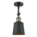 Innovations Lighting Addison 1 Light Sconce Part Of The Franklin Restoration Collection 203-BAB-M9-AB-LED