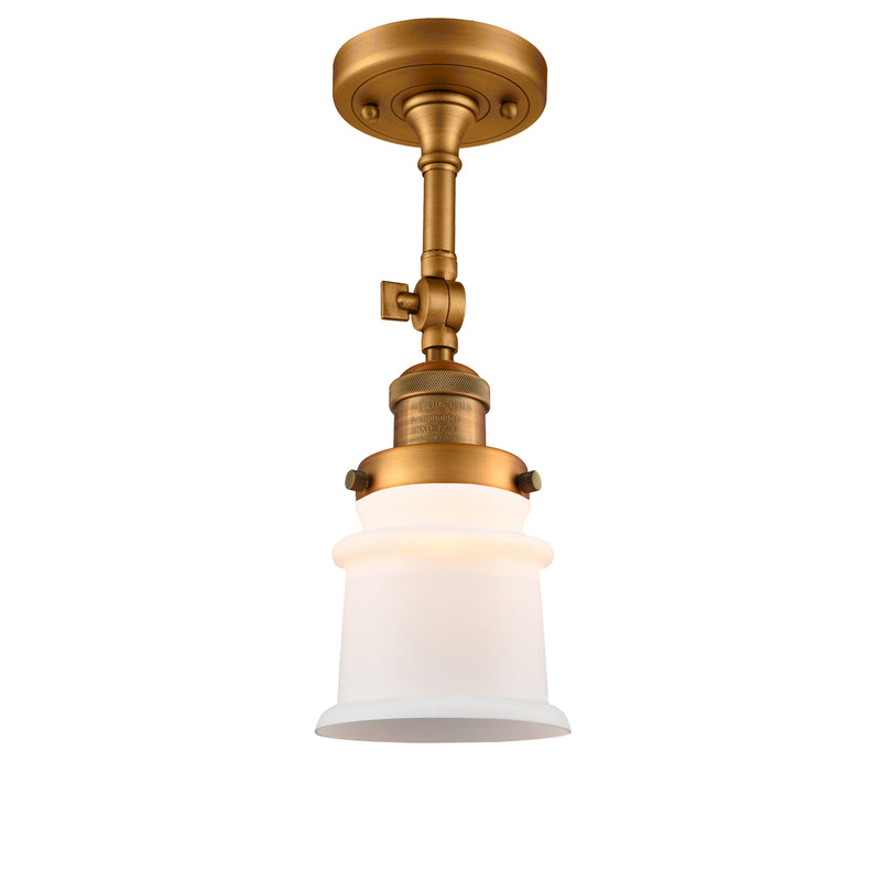 Innovations Lighting Small Canton 1 Light Sconce Part Of The Franklin Restoration Collection 203-BB-G181S