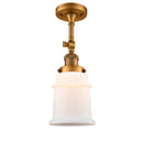 Innovations Lighting Canton 1 Light Sconce Part Of The Franklin Restoration Collection 203-BB-G181-LED