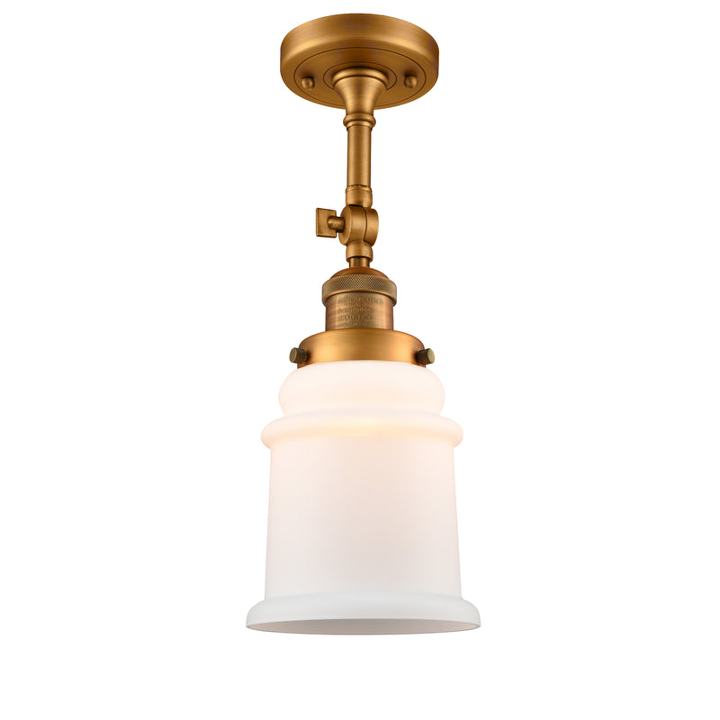 Innovations Lighting Canton 1 Light Sconce Part Of The Franklin Restoration Collection 203-BB-G181-LED