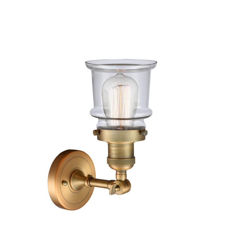 Innovations Lighting Small Canton 1 Light Sconce Part Of The Franklin Restoration Collection 203-BB-G182S