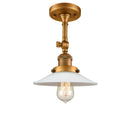 Innovations Lighting Halophane 1 Light Sconce Part Of The Franklin Restoration Collection 203-BB-G1