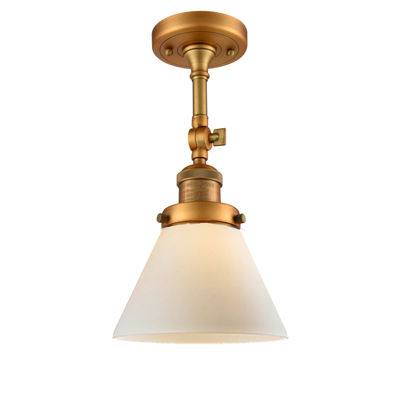 Innovations Lighting Large Cone 1 Light Sconce Part Of The Franklin Restoration Collection 203-BB-G41-LED