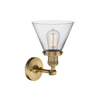 Innovations Lighting Large Cone 1 Light Sconce Part Of The Franklin Restoration Collection 203-BB-G42