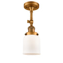 Innovations Lighting Small Bell 1 Light Sconce Part Of The Franklin Restoration Collection 203-BB-G51