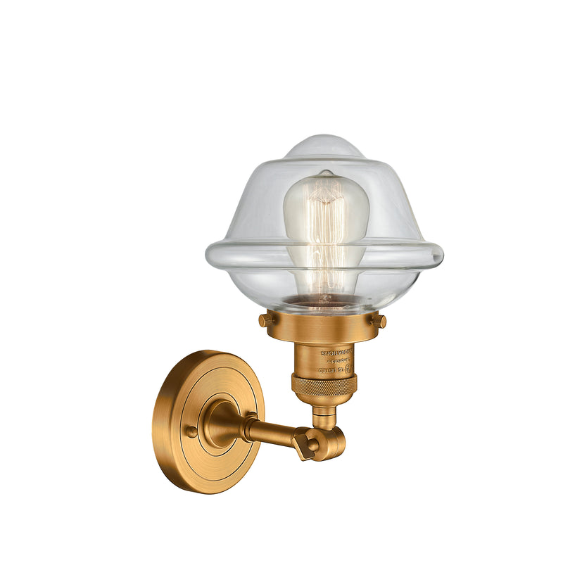 Innovations Lighting Small Oxford 1 Light Sconce Part Of The Franklin Restoration Collection 203-BB-G532-LED