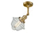 Innovations Lighting Small Oxford 1 Light Sconce Part Of The Franklin Restoration Collection 203-BB-G534-LED