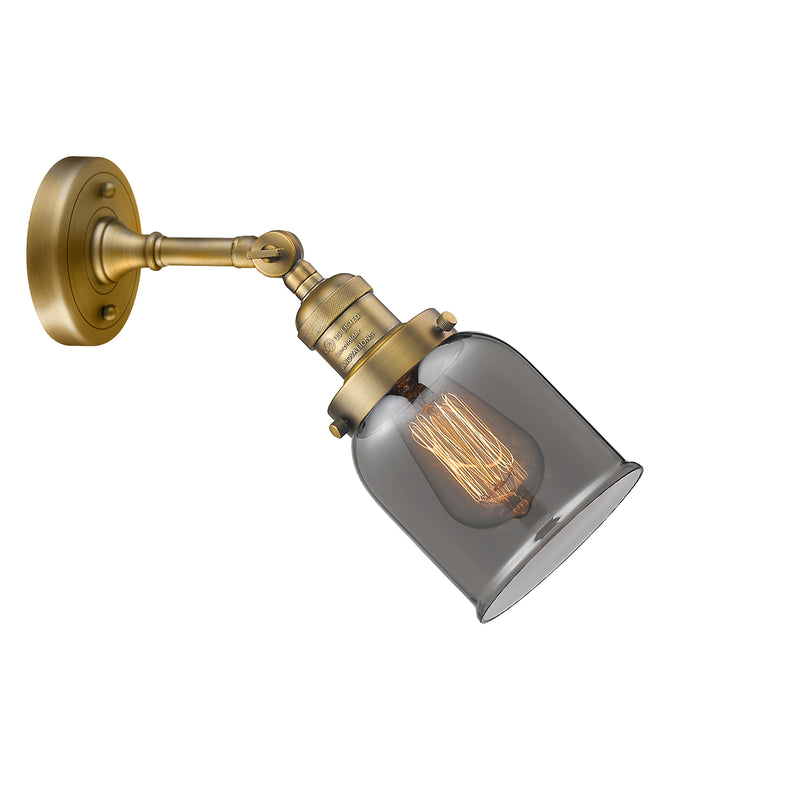 Innovations Lighting Small Bell 1 Light Sconce Part Of The Franklin Restoration Collection 203-BB-G53