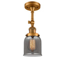 Innovations Lighting Small Bell 1 Light Sconce Part Of The Franklin Restoration Collection 203-BB-G53-LED