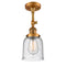 Innovations Lighting Small Bell 1 Light Sconce Part Of The Franklin Restoration Collection 203-BB-G54