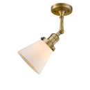 Innovations Lighting Small Cone 1 Light Sconce Part Of The Franklin Restoration Collection 203-BB-G61