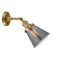 Innovations Lighting Small Cone 1 Light Sconce Part Of The Franklin Restoration Collection 203-BB-G63