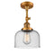 Innovations Lighting Large Bell 1 Light Sconce Part Of The Franklin Restoration Collection 203-BB-G74