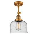 Innovations Lighting Large Bell 1 Light Sconce Part Of The Franklin Restoration Collection 203-BB-G74-LED