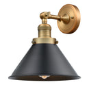 Innovations Lighting Briarcliff 1 Light Sconce part of the Franklin Restoration Collection 203-BB-M10-BK