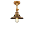 Innovations Lighting Railroad 1 Light Sconce Part Of The Franklin Restoration Collection 203-BB-M4