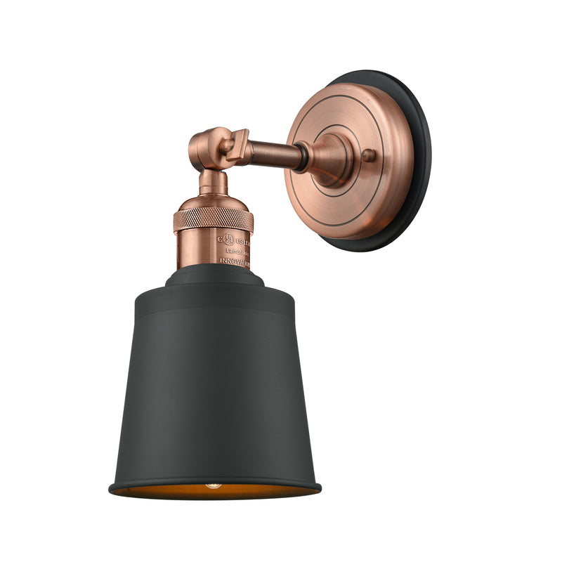 Addison Sconce shown in the Antique Copper finish with a Antique Copper shade