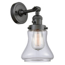 Bellmont Sconce shown in the Oil Rubbed Bronze finish with a Clear shade