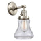 Bellmont Sconce shown in the Brushed Satin Nickel finish with a Seedy shade