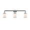 Canton Bath Vanity Light shown in the Polished Chrome finish with a Matte White shade