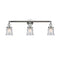 Canton Bath Vanity Light shown in the Polished Chrome finish with a Seedy shade