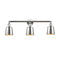 Addison Bath Vanity Light shown in the Polished Chrome finish with a Polished Chrome shade