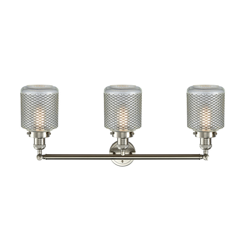 Innovations Lighting Stanton 3 Light Bath Vanity Light Part Of The Franklin Restoration Collection 205-SN-G262-LED